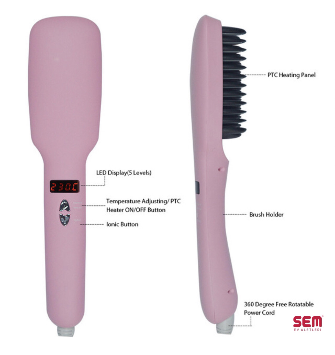 Fix Hair Straightener Comb