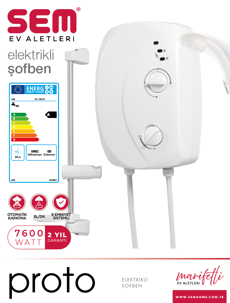 Proto Electric Water Heater