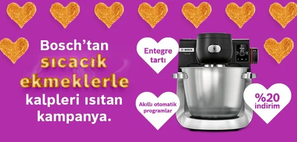 Sevgililer Günü'ne Özel Serie 6 Mutfak Makinesinde %20 İndirim!